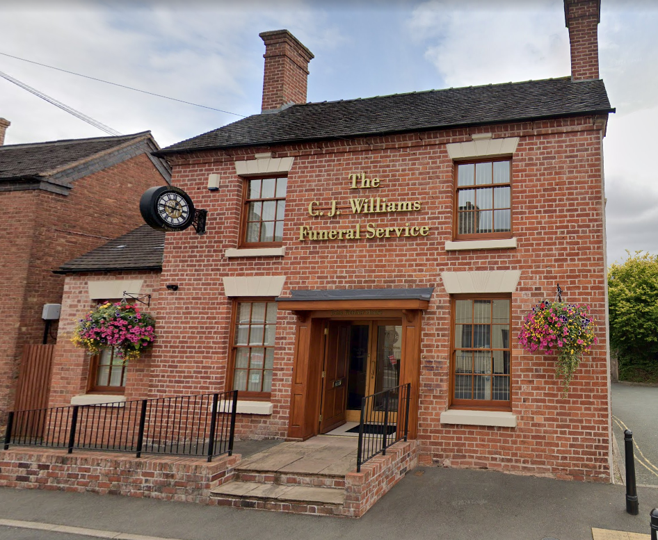 The CJ Williams Funeral Service of Telford (Madeley)