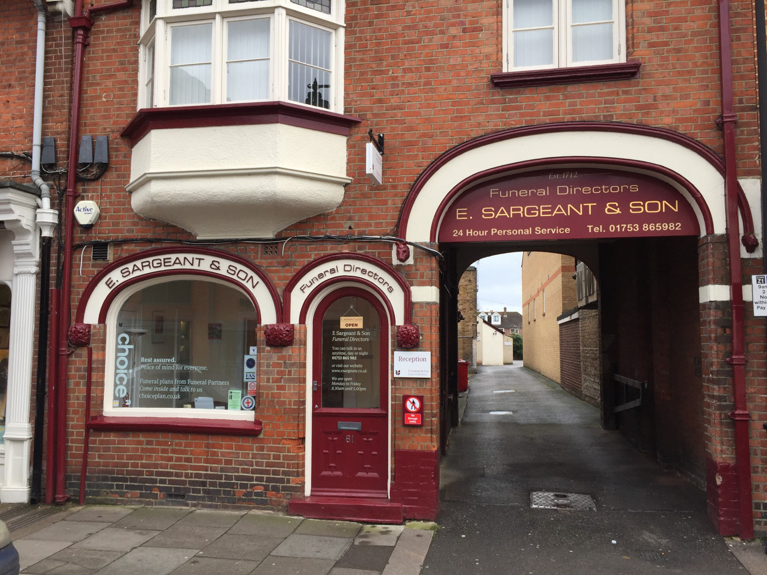 E Sargeant & Son Funeral Directors